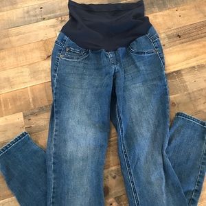 Indigo Blue Super Stretch Skinny Maternity Jeans